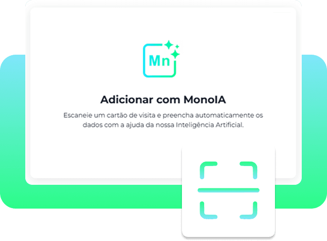 colector de datos mono ai escáner de credenciales para eventos escáner de tarjeta de visita con ia